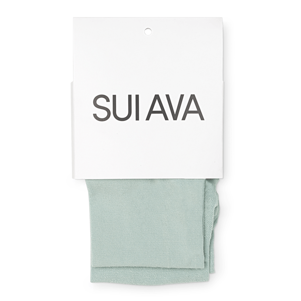 Lyseblå bambus strømpebukser 200 denier fra SUI AVA – Feel Good Bamboo Tights