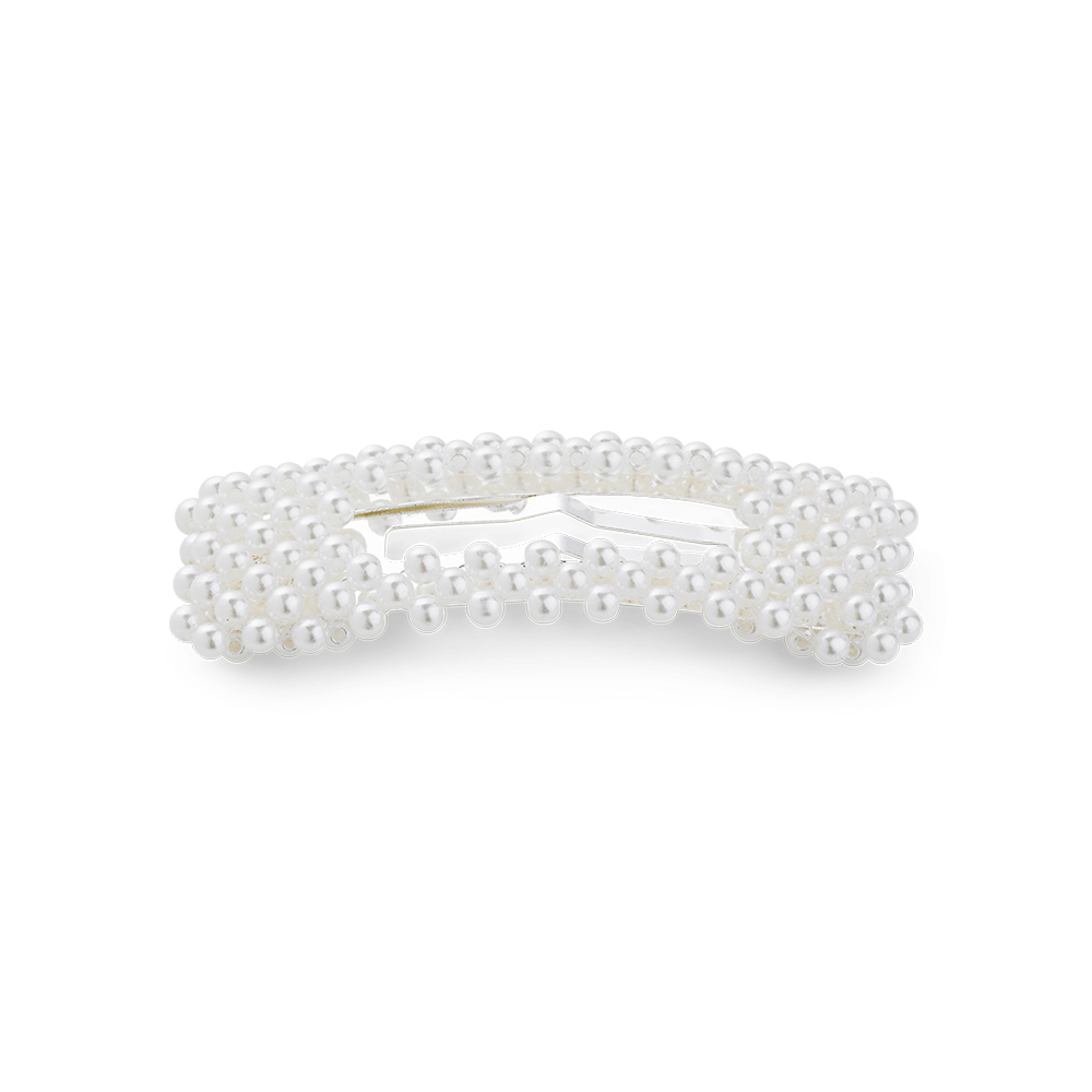 Ingeborg hårspænde med perler i sølv fra SUI AVA