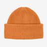 Orange ribstrikket hue – Signe Beanie fra SUI AVA