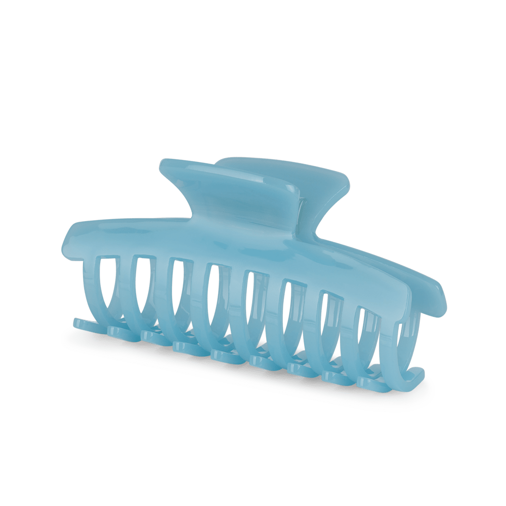 Lea Curly Big hårklemme i lyseblå – stor og funktionel klemme til krøllet og kraftigt hår