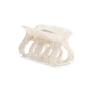 Fie Chic Big hårklemme i cream – stor hårklemme med klassisk design, perfekt til langt eller kraftigt hår.