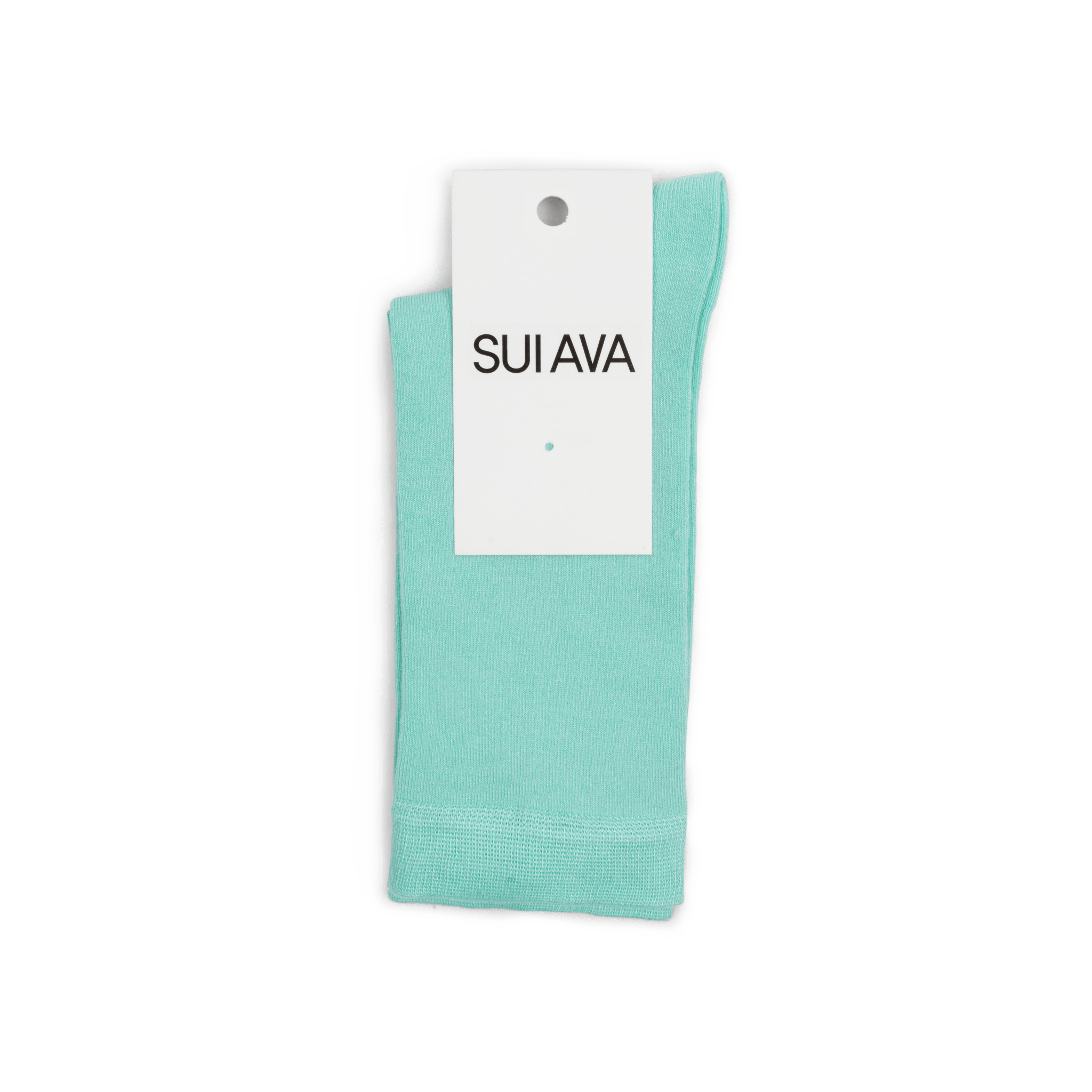 Mintgrønne bambusstrømper fra SUI AVA med blød og elastisk pasform