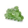 Else Marie Memories Mini hårklemme i grøn med funklende sten.