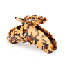 Stor hårklemme med gyldenbrun tortoise-mønster – Helle Universe Big fra SUI AVA.