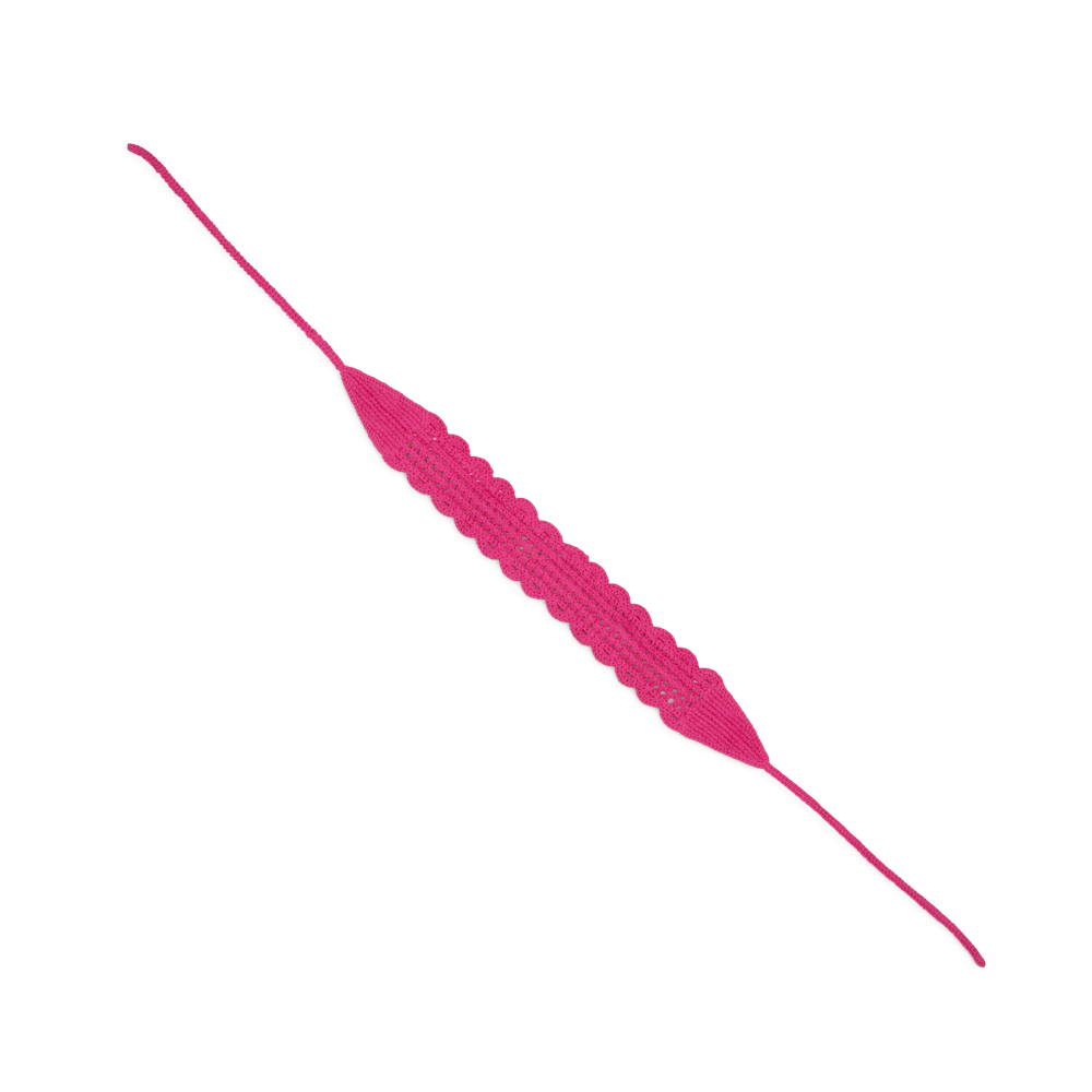 Bohemian Headband – Hæklet hårbånd i boheme-stil, perfekt til et afslappet og romantisk look