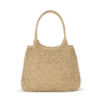 Daize Bag – flettet naturtaske med afrundede hanke og struktureret design