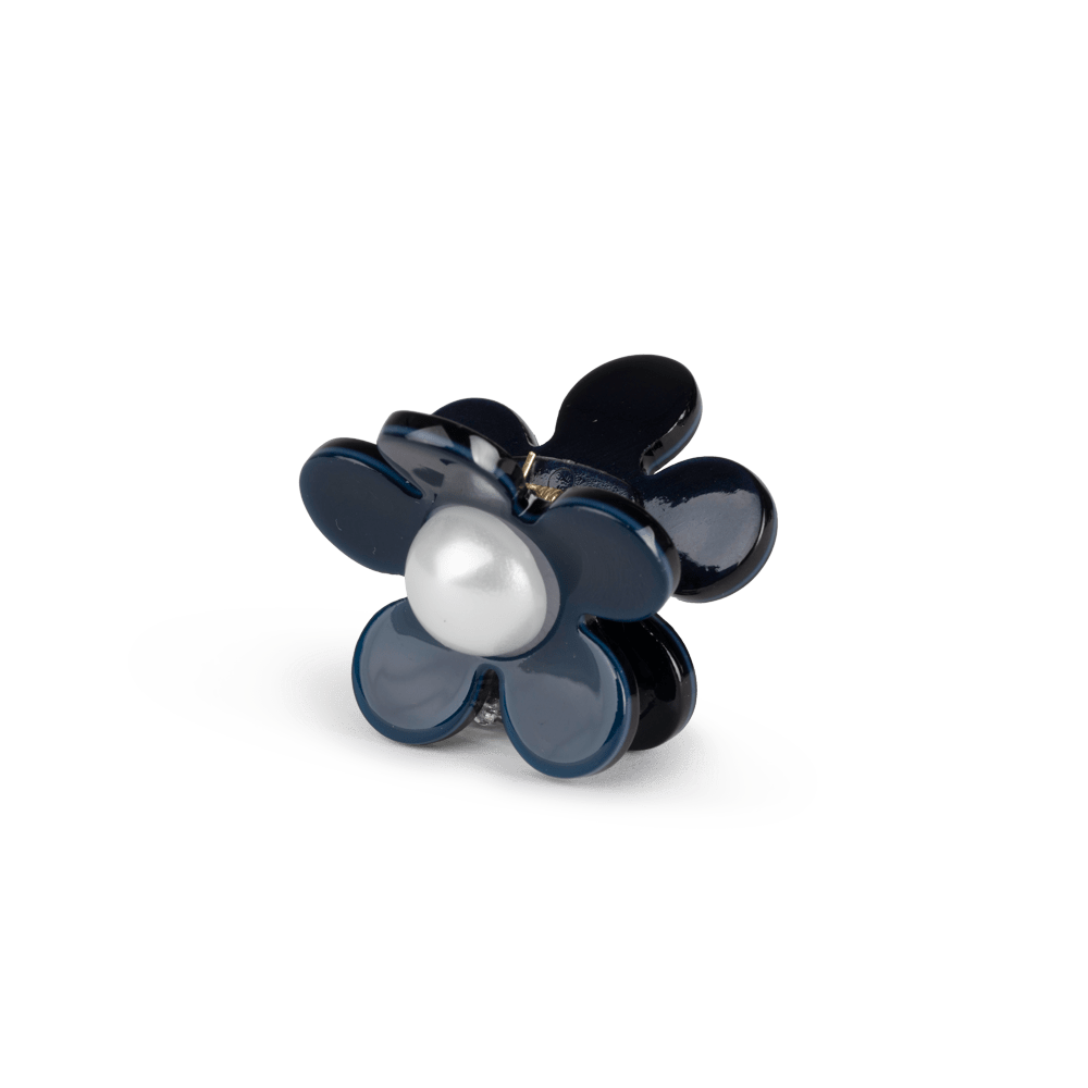 Eva Classic Flower Mini fra SUI AVA – stilfuld mini hårklemme med smukke blomsterdetaljer, ideel til at skabe feminine og dekorative frisurer.