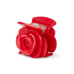 Rosie Mini fra SUI AVA – delikat mini hårklemme med et smukt rosedesign, ideel til at skabe feminine og sofistikerede frisurer.