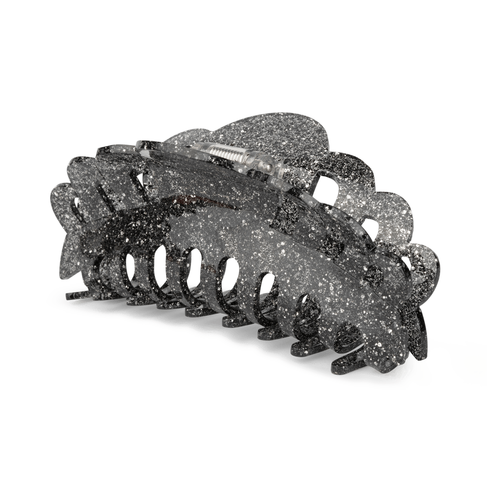 Emma Glitter Giga fra SUI AVA – ekstra stor hårklemme med glitrende detaljer, ideel til at skabe glamourøse og iøjnefaldende frisurer.