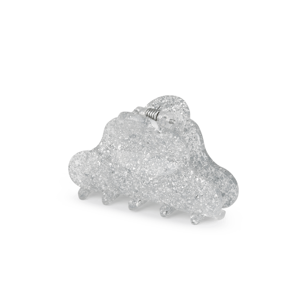 Lene Glitter Mini fra SUI AVA – elegant mini hårklemme med skinnende glimmerdetaljer, ideel til at skabe et festligt og sofistikeret look.