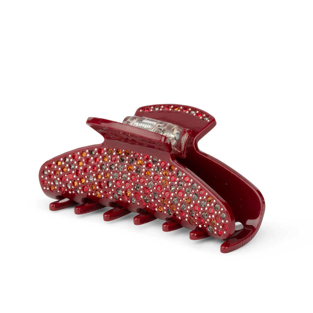 Ida Evergreen Middle fra SUI AVA – mellemstor hårklemme i et tidløst design, perfekt til at tilføje et elegant og naturligt touch til dine frisurer.