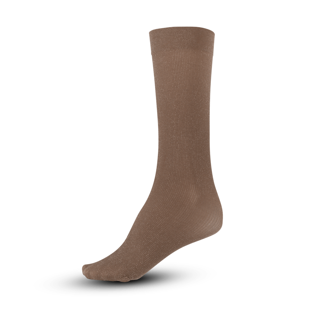 Glitter Socks fra SUI AVA – fashionable glimmersokker med et skinnende design, perfekte til at tilføje et festligt og trendy touch til enhver stil.