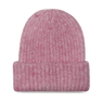 Sisse Beanie i lyserød chunky strik, varm og blød hue til kolde dage