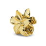 Guld hårklemme formet som en blomst – Plumeria Metallic Big fra SUI AVA