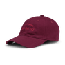 Everyday Burgundy Cap fra SUI AVA – stilfuld kasket i dyb burgundy farve, perfekt som et trendy og funktionelt tilbehør til hverdagsbrug.