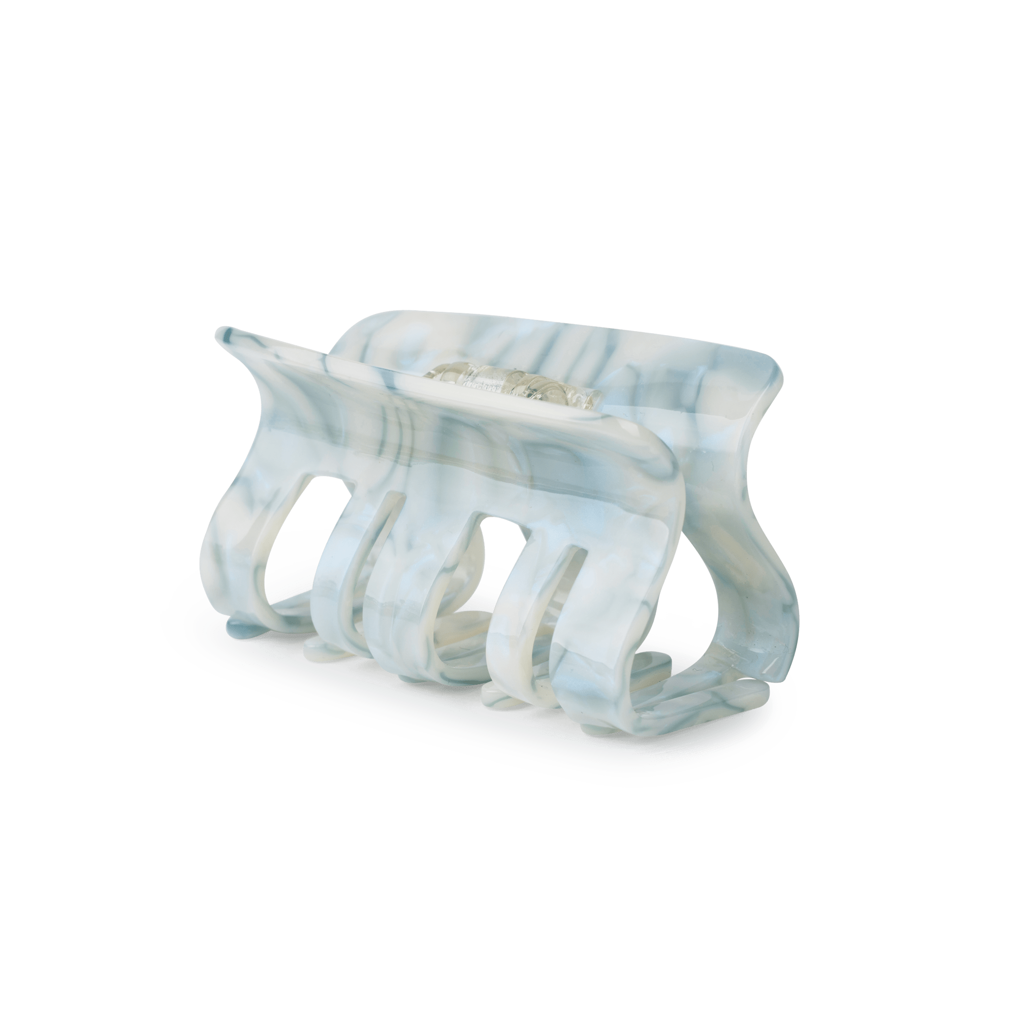 Fie Marble Big fra SUI AVA – stor hårklemme med et elegant marmordesign, perfekt til at skabe sofistikerede og iøjnefaldende frisurer.