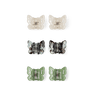 6-pack Tiny Bloom Claws fra SUI AVA – sæt med seks små hårklemmer i sommerfugledesign, ideelle til at skabe et legende og elegant touch til dine frisurer.