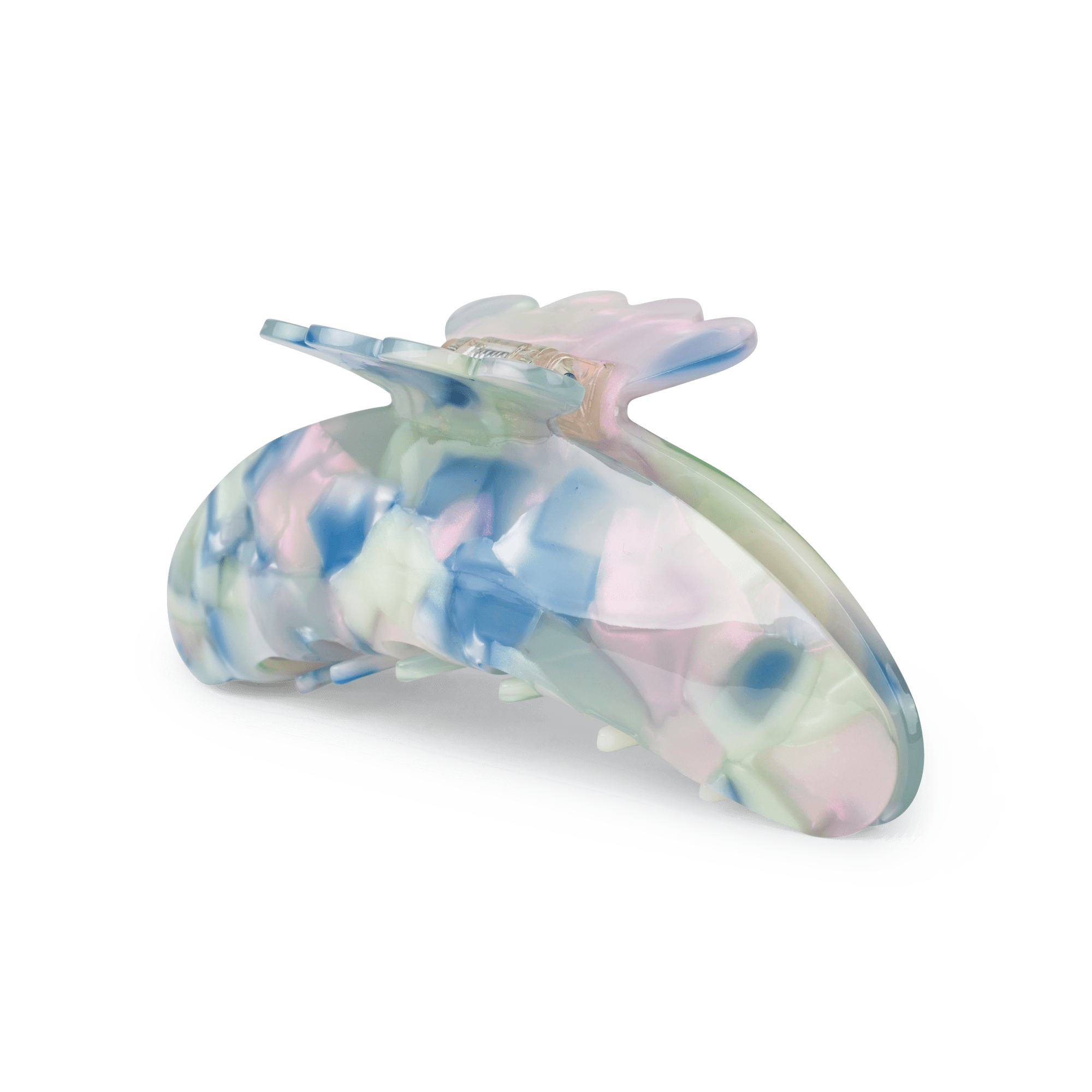 Helle Marble Biggest fra SUI AVA – ekstra stor hårklemme med et elegant marmordesign, perfekt til at skabe sofistikerede og holdbare frisurer.