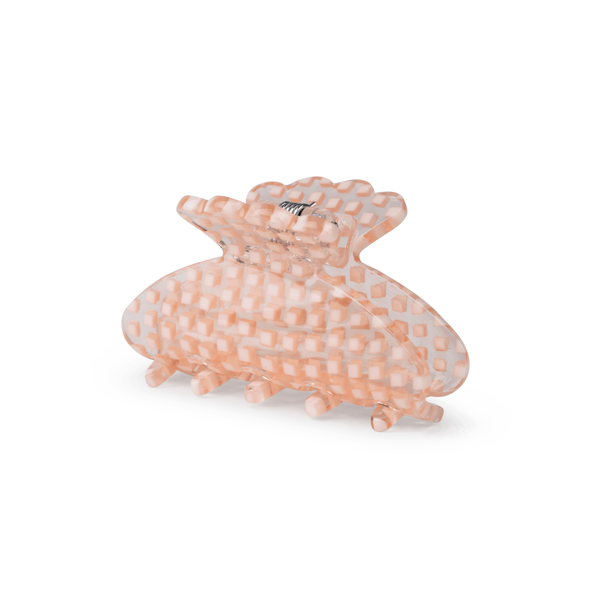 Helle Clarity Mini fra SUI AVA – kompakt hårklemme med et elegant og gennemsigtigt design, perfekt til enkel og stilfuld hårstyling.