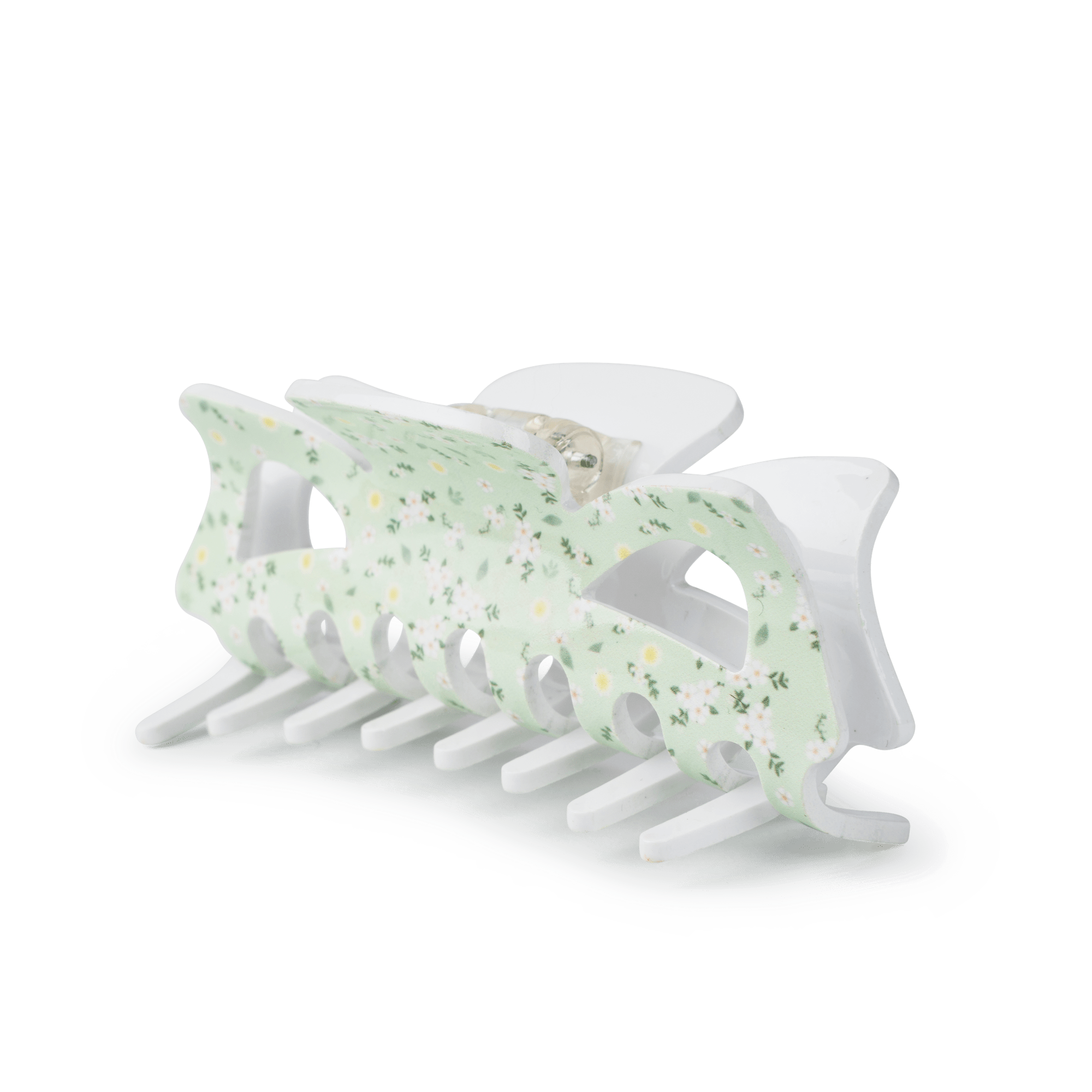 Bow Flower Big fra SUI AVA – stor hårklemme med et elegant blomster- og sløjfedesign, perfekt til at skabe feminine og sofistikerede frisurer.