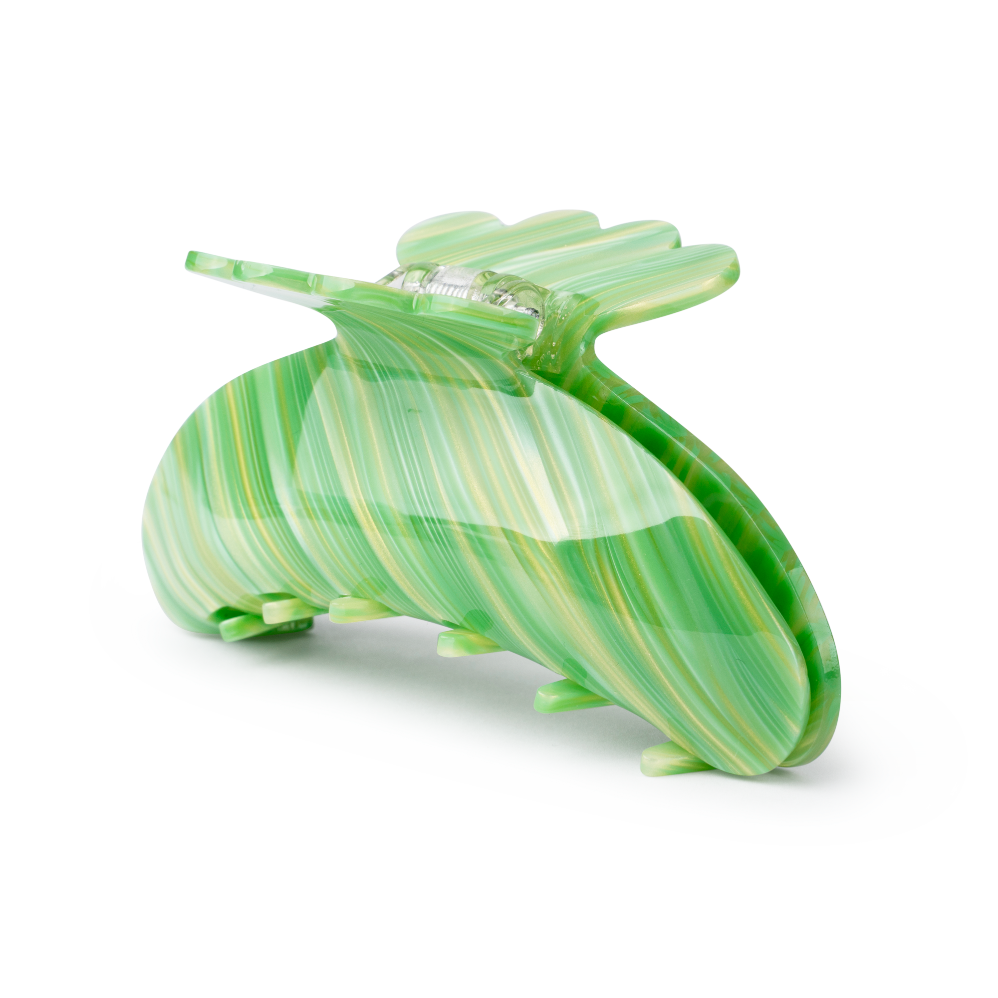 Helle Flash Big fra SUI AVA – stor hårklemme i en frisk grøn nuance med et moderne design, perfekt til at skabe stilfulde og iøjnefaldende frisurer.