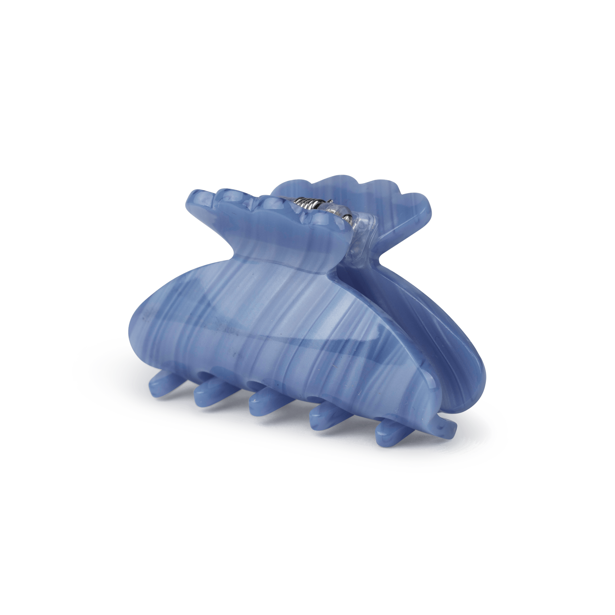 Helle Flash Mini fra SUI AVA – lille hårklemme i en elegant blå nuance med et moderne design, ideel til at tilføje et stilfuldt og unikt touch til dine frisurer.