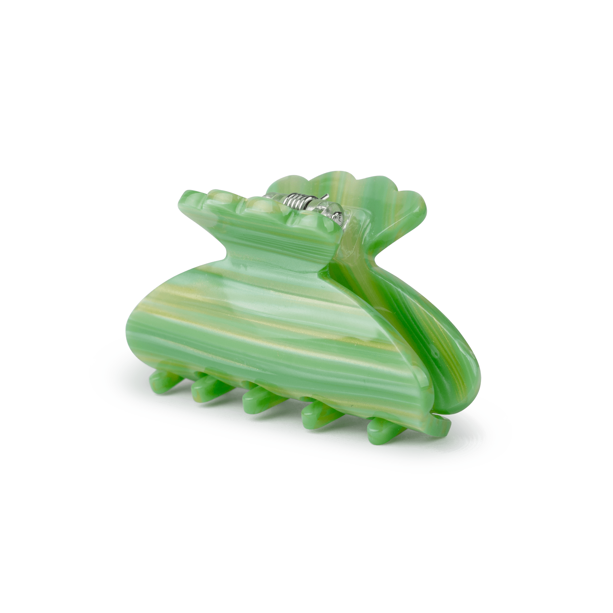 Helle Flash Mini fra SUI AVA – lille hårklemme i en frisk grøn nuance med et moderne design, perfekt til at skabe stilfulde og iøjnefaldende frisurer.