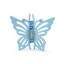 Butterfly Crystal Big fra SUI AVA – stor hårklemme i en smuk blå nuance med glitrende krystaldetaljer og sommerfugledesign, perfekt til at skabe et feminint og elegant look.
