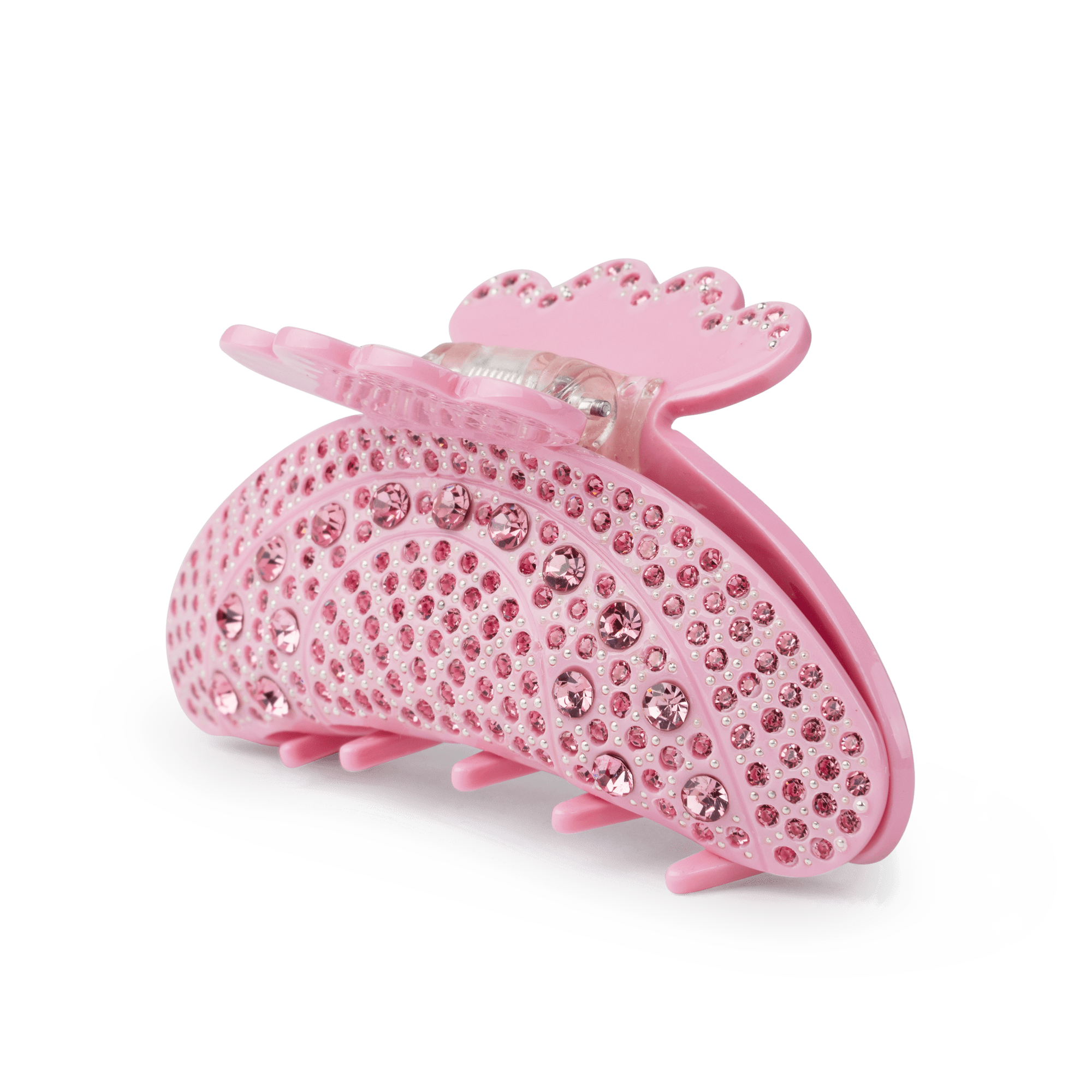 Helen Bloom Middle fra SUI AVA – mellemstor hårklemme dekoreret med funklende sten, ideel til at skabe et elegant og iøjnefaldende look til dine frisurer.