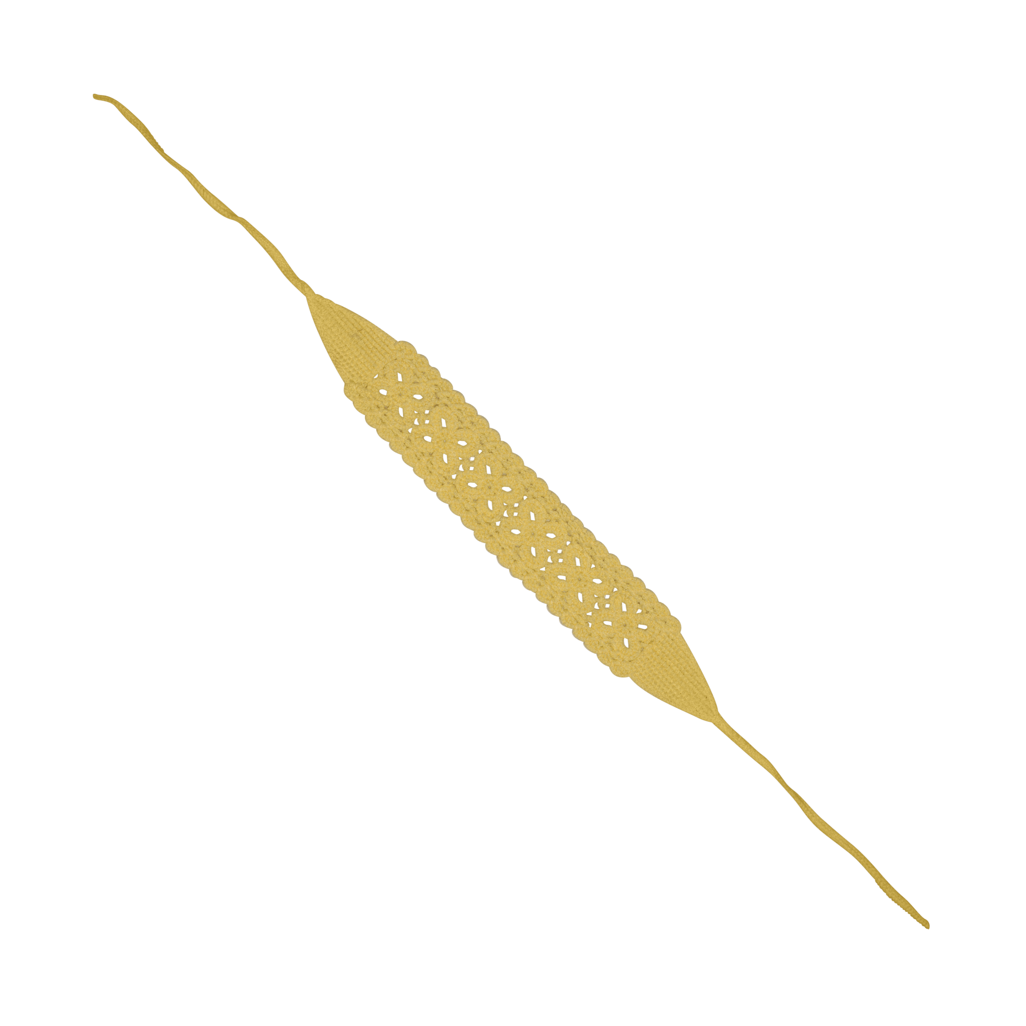 Bohemian New Headband fra SUI AVA – stilfuldt pandebånd i en livlig gul nuance med et bohemeinspireret design, ideel til at tilføje et friskt og legende touch til dit look.