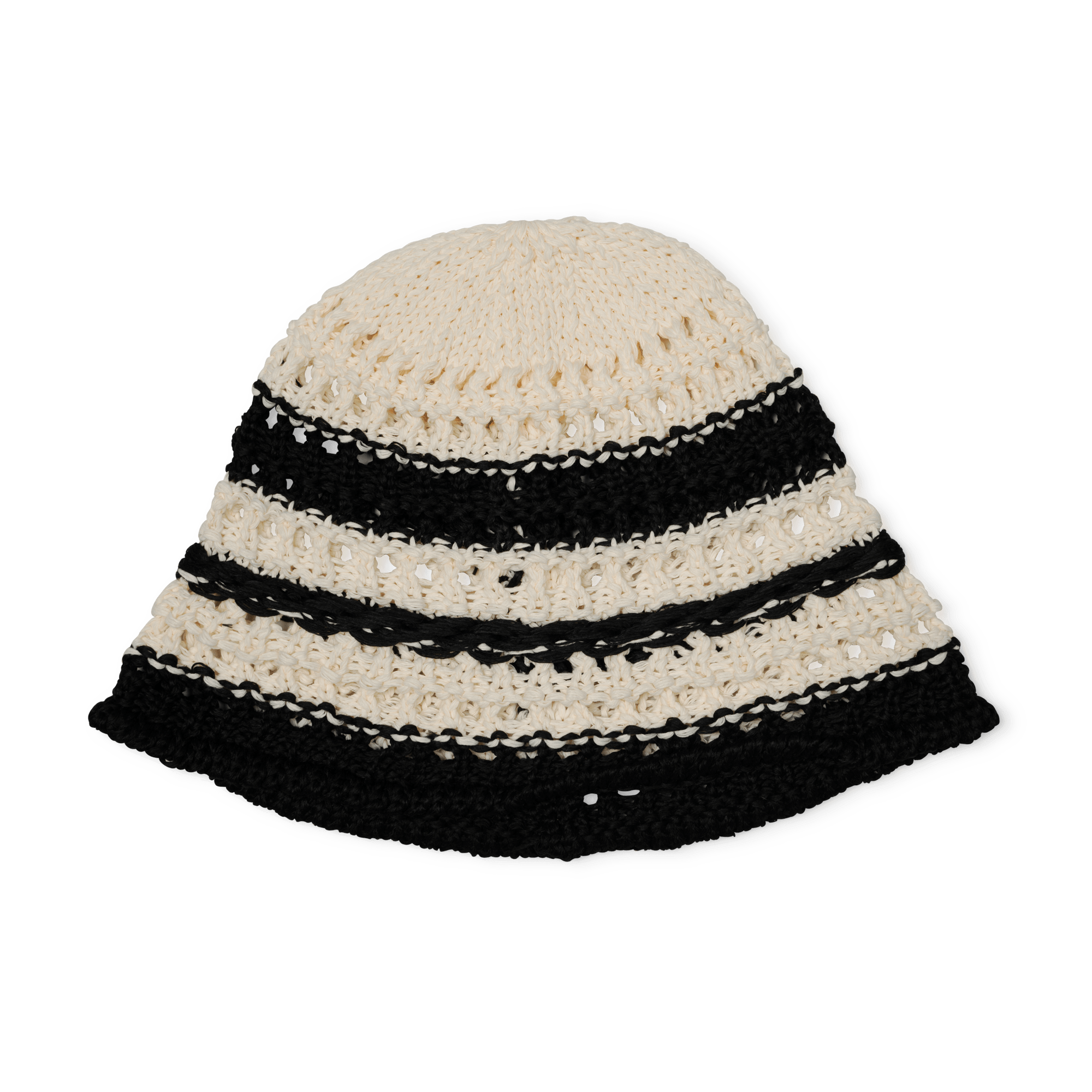 Bohemian Striped Hat fra SUI AVA – stilfuld hat med et moderne stribet design, perfekt til at tilføje et bohemeinspireret og afslappet touch til dit look.