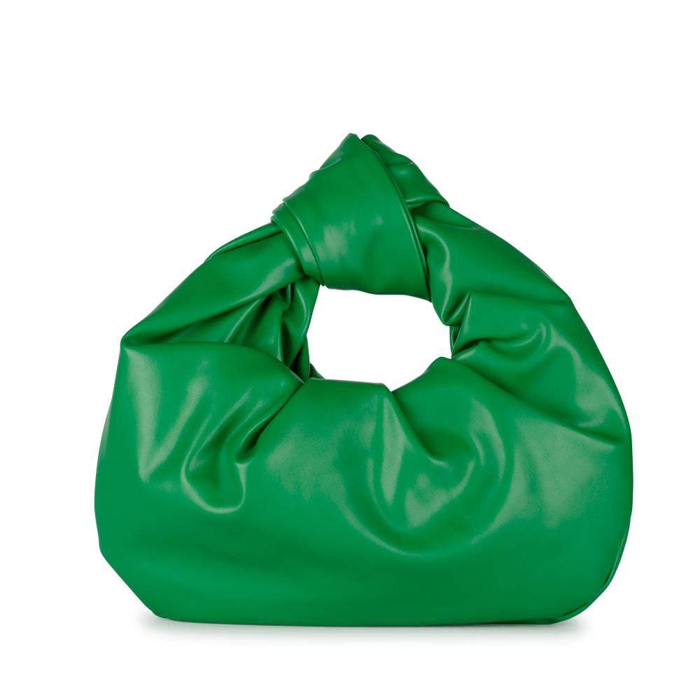 Nelly Knot Bloom Bag fra SUI AVA – stilfuld taske i en frisk grøn nuance med elegante knudedetaljer, perfekt til at skabe et unikt og feminint look.