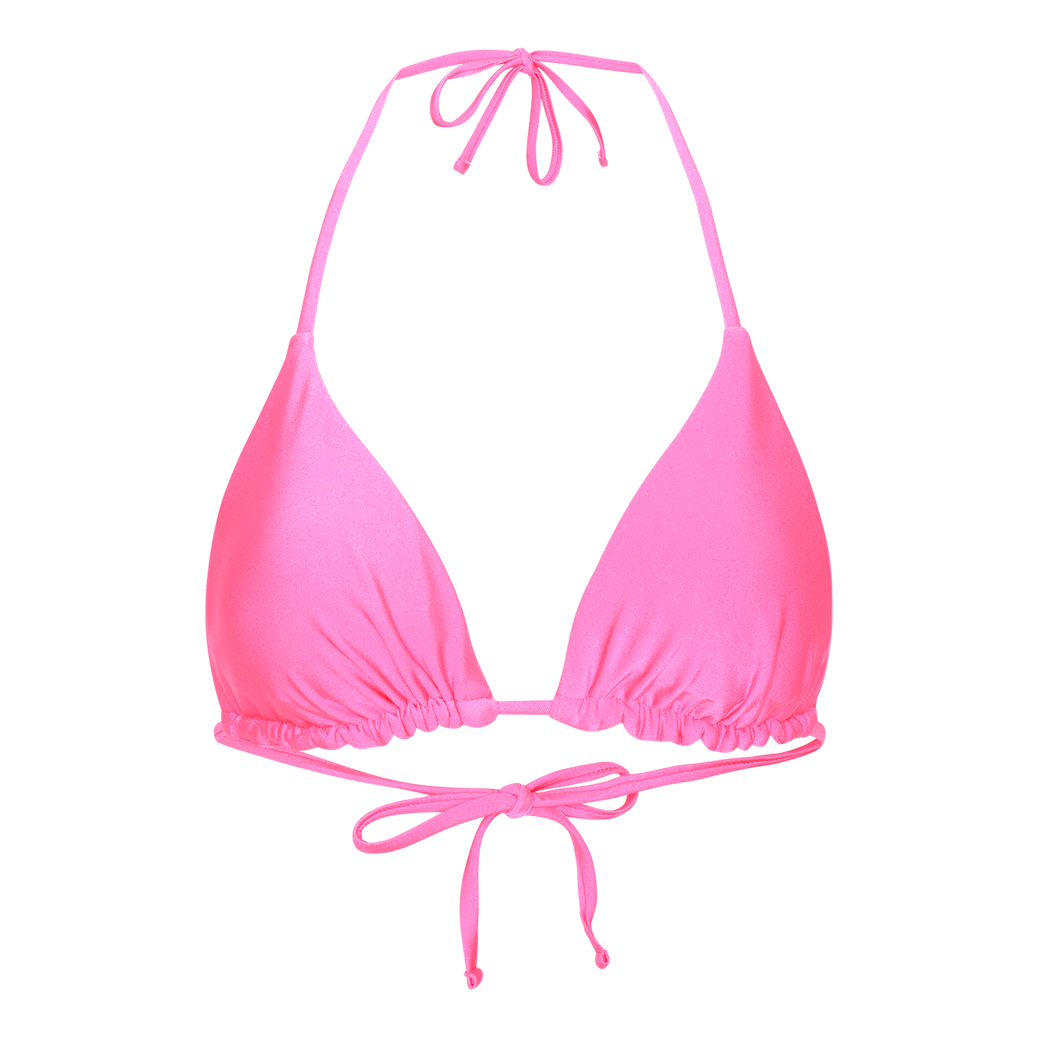 Waverly Bikini Top – vendbar bikini top i pink og bordeaux med fleksibel pasform fra SUI AVA SWIM.