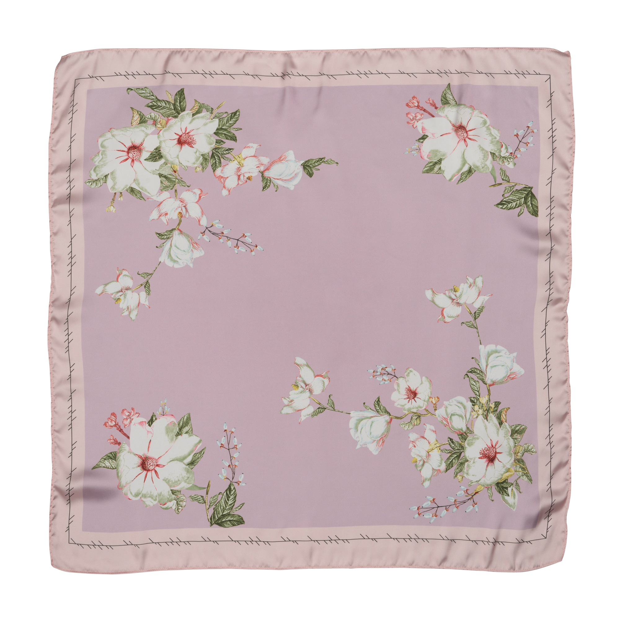 Mari Bloom Scarf fra SUI AVA – luksuriøst tørklæde med en blød tekstur og moderne detaljer, ideel til at tilføje et unikt og stilfuldt touch til dit look.