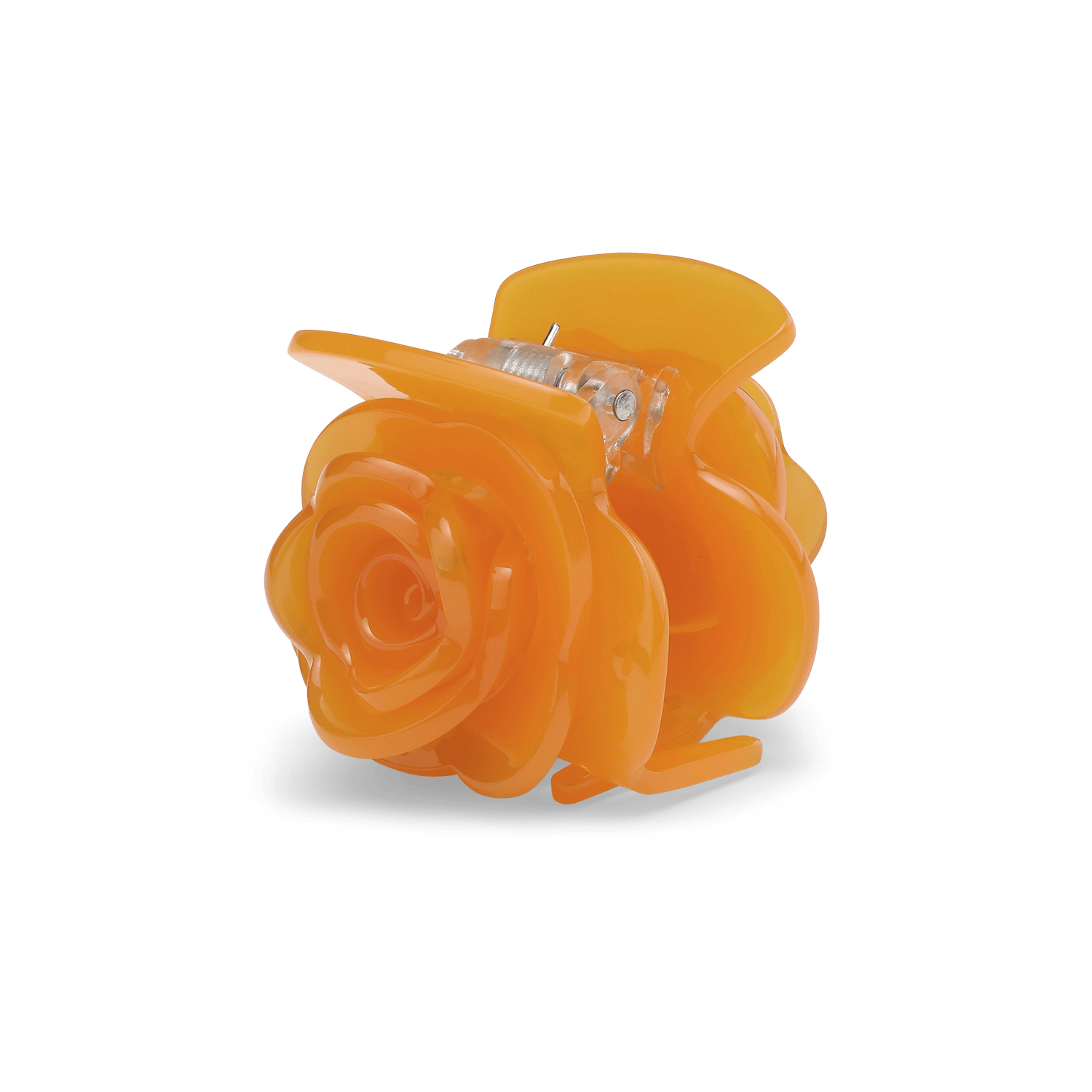 Rosie Florentina Mini – lille hårklemme i orange formet som en rose fra SUI AVA.