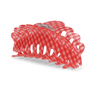 Emma Checkered Giga – stor rødternet hårklemme med stærkt greb fra SUI AVA.