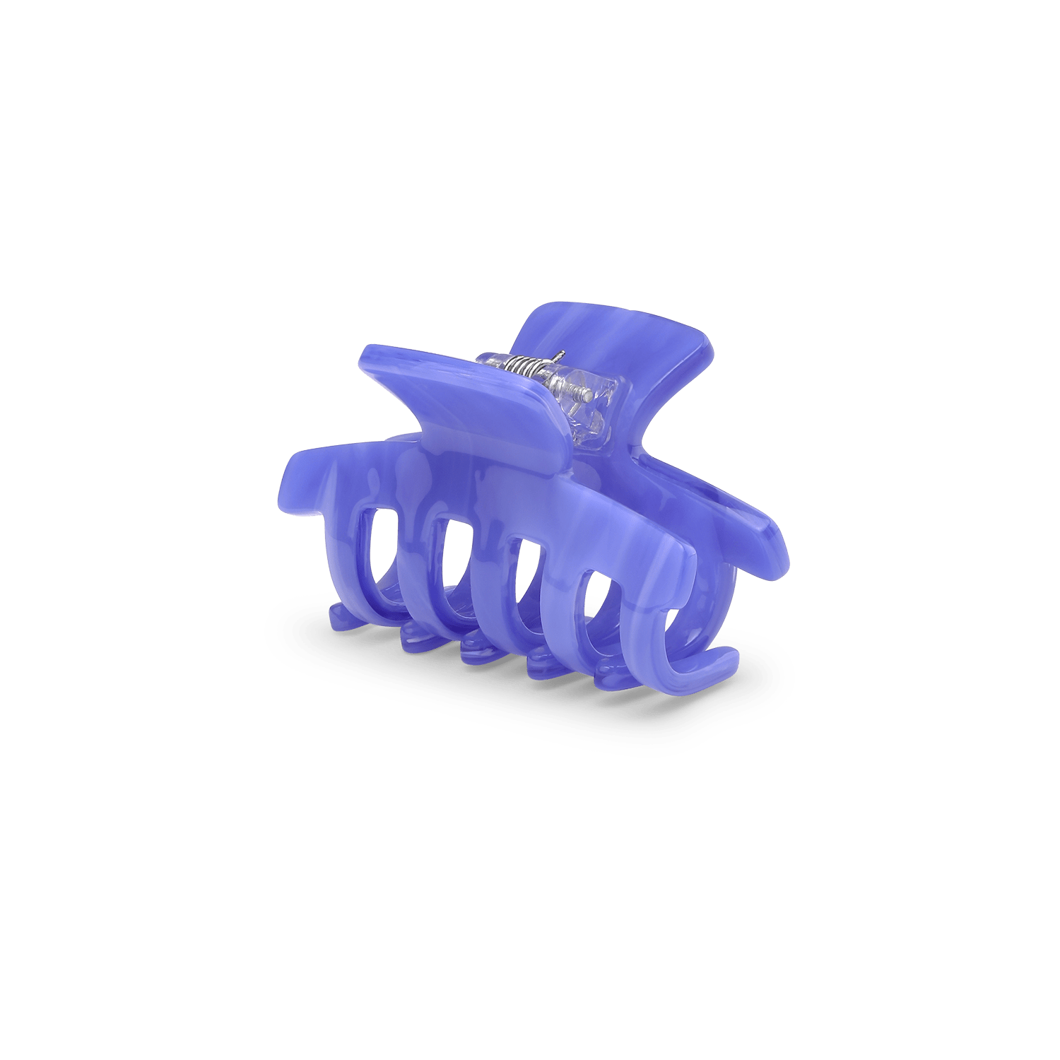 Lea Acqua Mini – blå hårklemme med elegant design og stærkt greb.