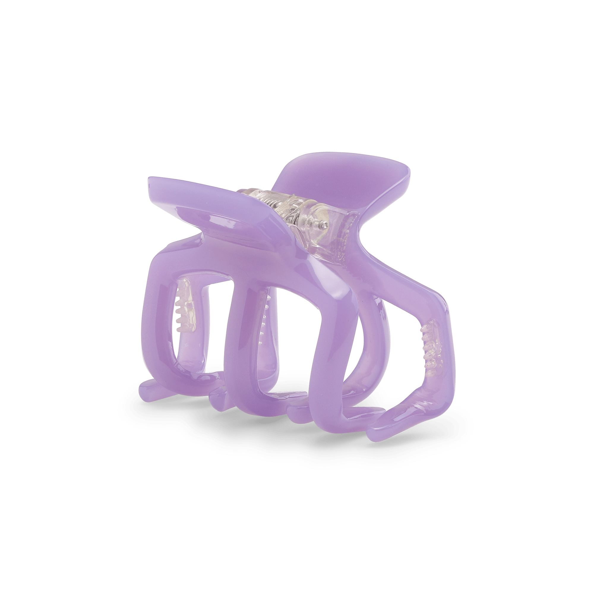 Josie Birch Mini – lille lilla hårklemme med enkel form, ideel til kort hår eller en let opsætning