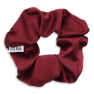 Scrunchie i dyb bordeaux med SUI AVA label – blød og stilfuld elastik til håret