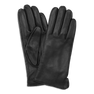 SUI AVA Classic Leather Gloves – sorte læderhandsker i klassisk, elegant design.