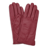SUI AVA Classic Leather Gloves – røde læderhandsker i klassisk, elegant design.