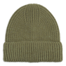 Olivegrøn ribstrikket hue – Nico Beanie