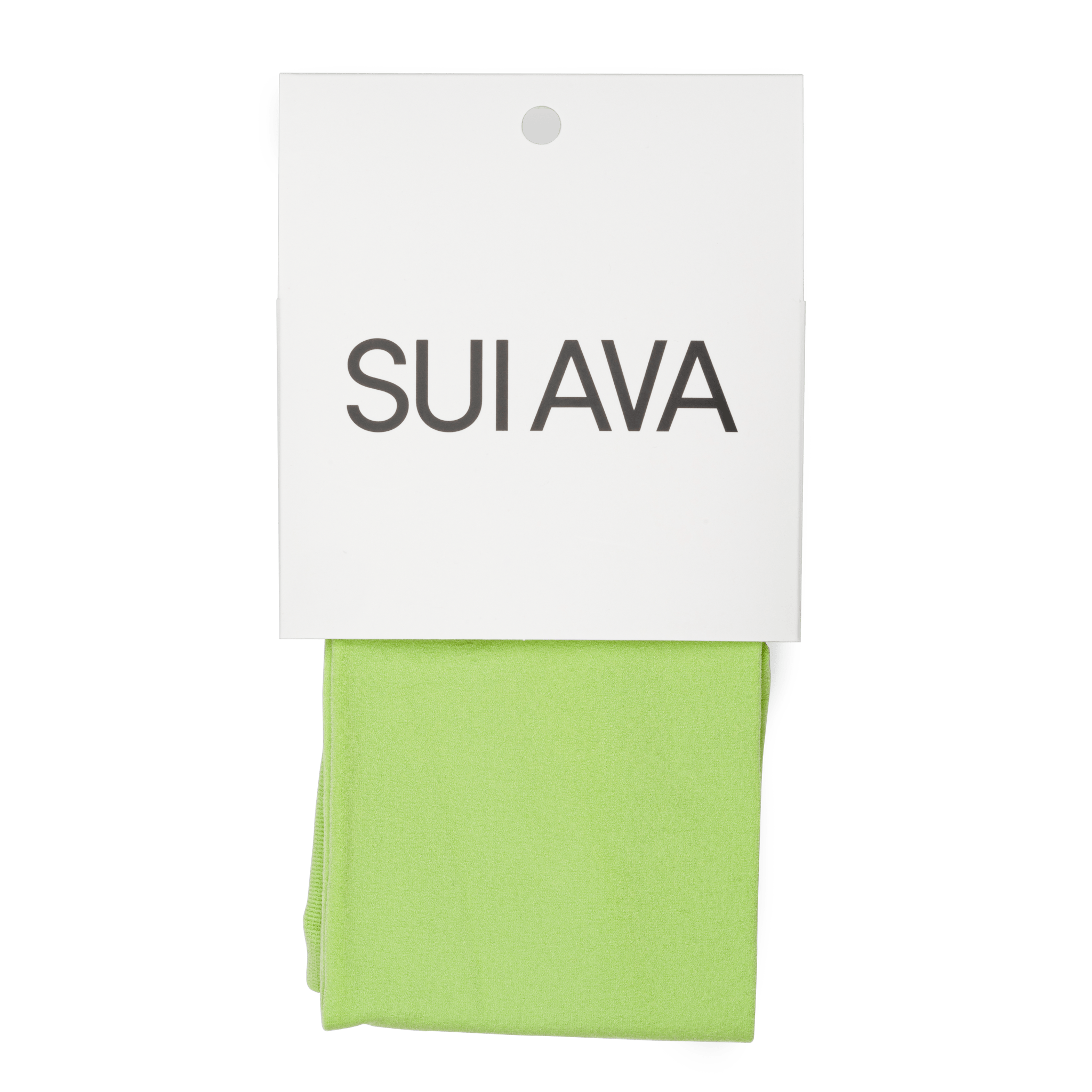 Satisfying Micro Tights i lysegrøn – 60 denier strømpebukser med 3D-struktur fra SUI AVA