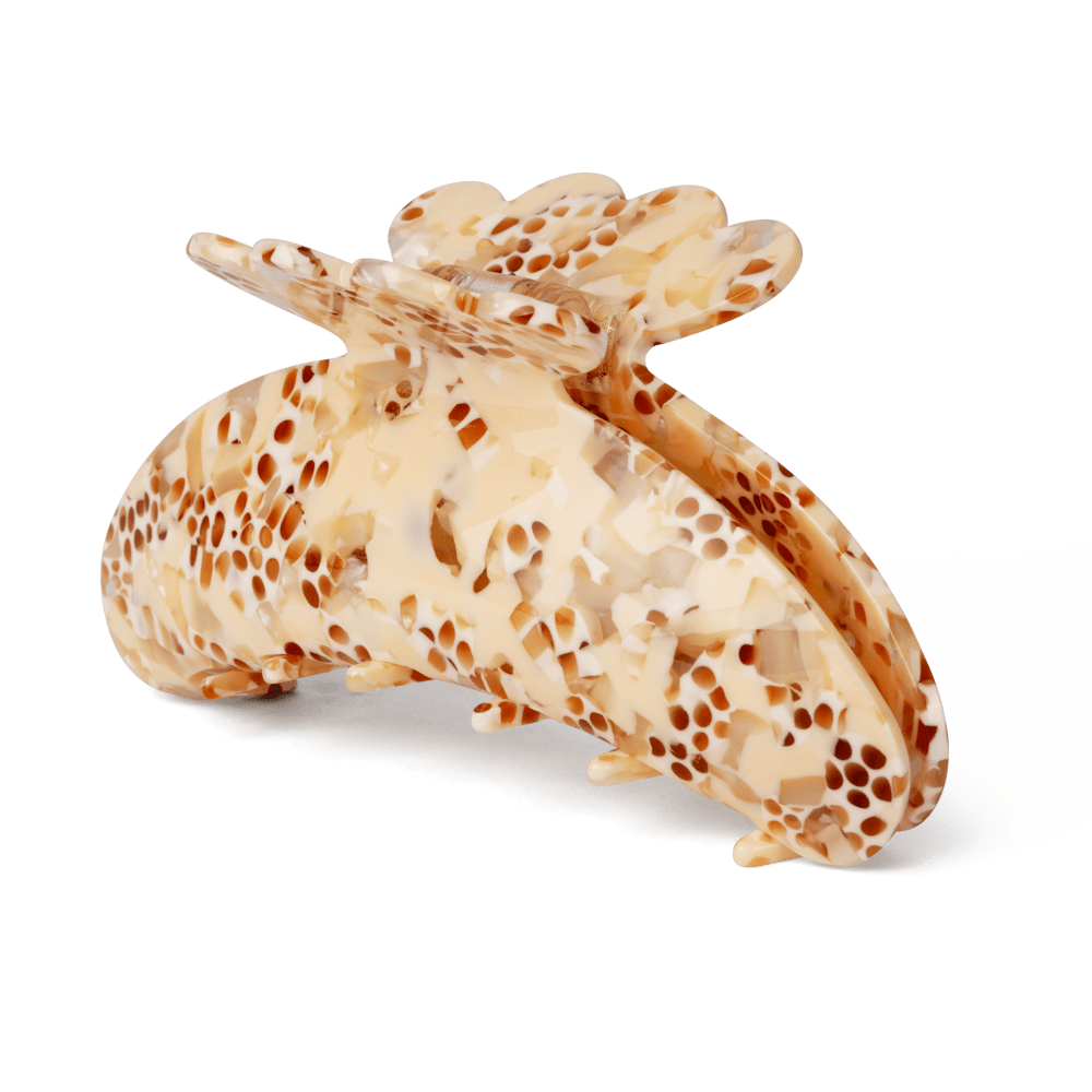 Helle Vibrations Big – Stor hårklemme med et smukt mønster og stærk holdbarhed.