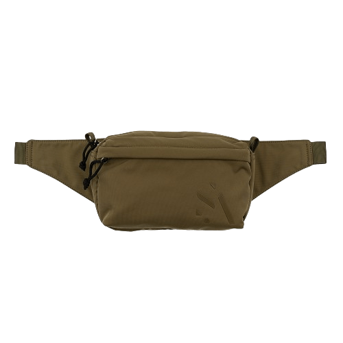 Festival Bumbag i armygrøn – funktionel og tidløs bæltetaske med justerbar rem og flere opbevaringsrum.