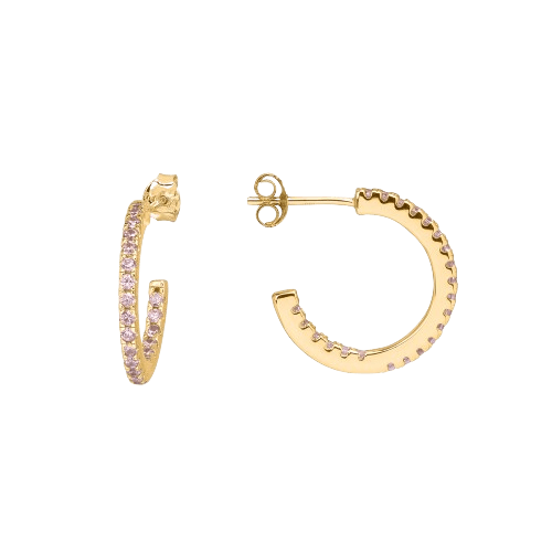 Eline small hoops gold