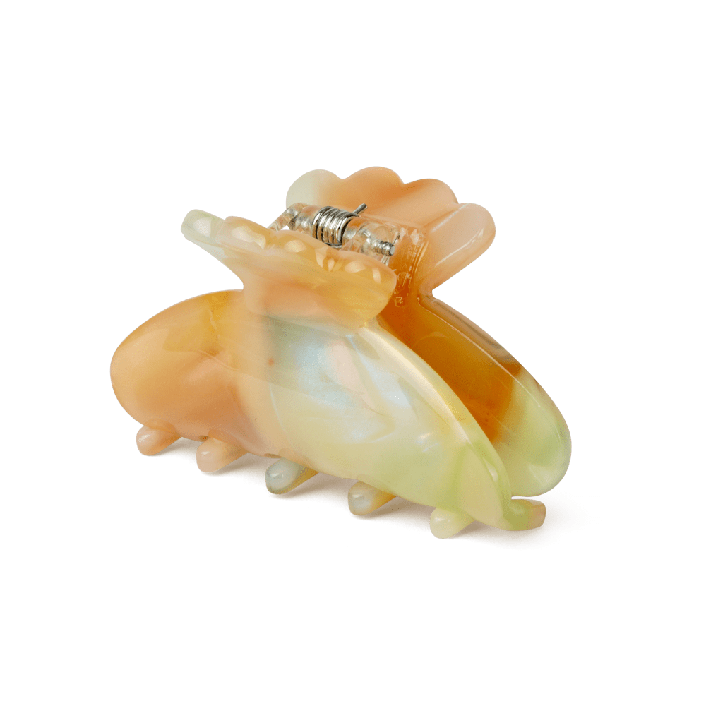 Helle Dreamy Mini hårklemme i mix af mange farver – lille hårklemme med klassisk design, perfekt til at holde små sektioner af håret på plads.