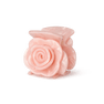 Rosie Mini hårklemme i pink – lille hårklemme formet som en rose, ideel til fint hår eller små sektioner. Elegant og dekorativt design.