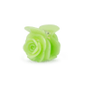 Rosie Mini hårklemme i Cool Matcha – lille hårklemme formet som en rose, ideel til fint hår eller små sektioner. Frisk og moderne nuance.