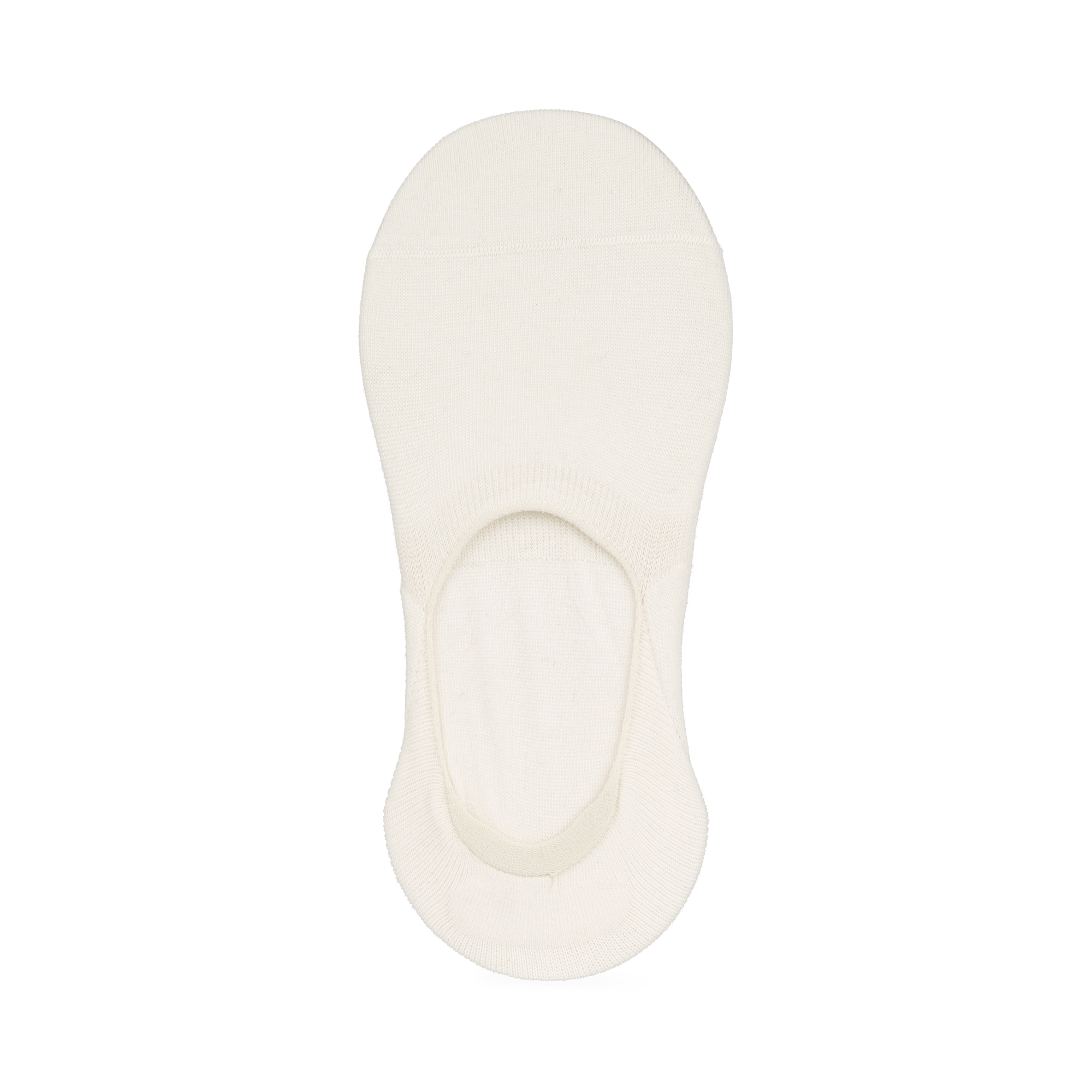 Karina Ballerina Socks – Hvide usynlige strømper med lav udskæring